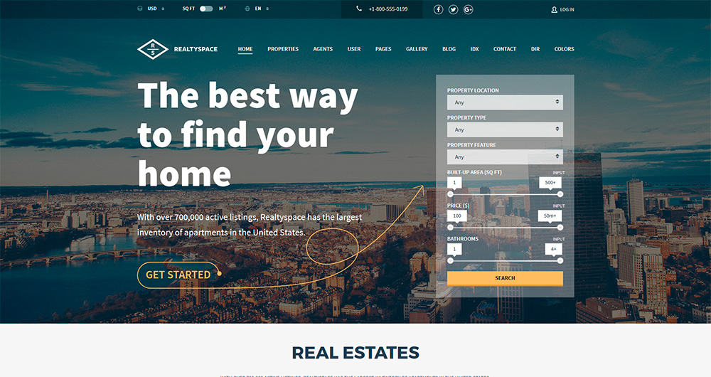 Realtyspace---Real-estate-WordPress-Theme